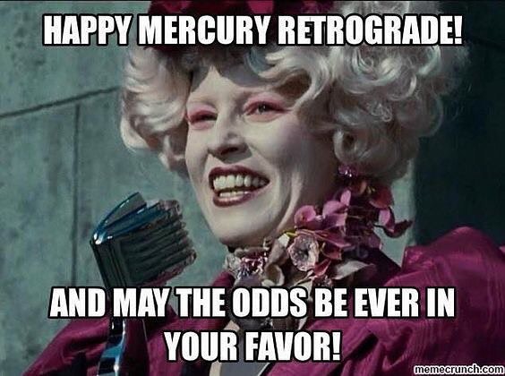mercury retrograde odds in your favour